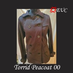 Torrid Pea Coat